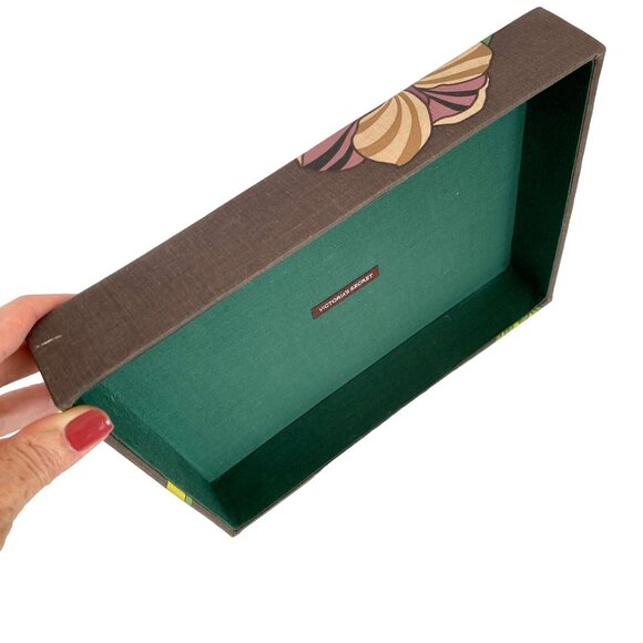 Victoria's Secret Floral Decorative Padded Storage Box 7.75 x 9.75 Inches - Picture 7 of 11